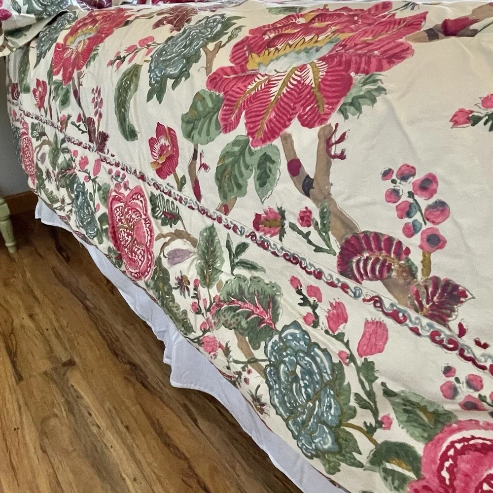 Ralph Lauren Teagan Floral King‎ Comforter Set w 2 Shams Cottage